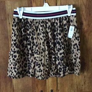 Old Navy animal print skirt